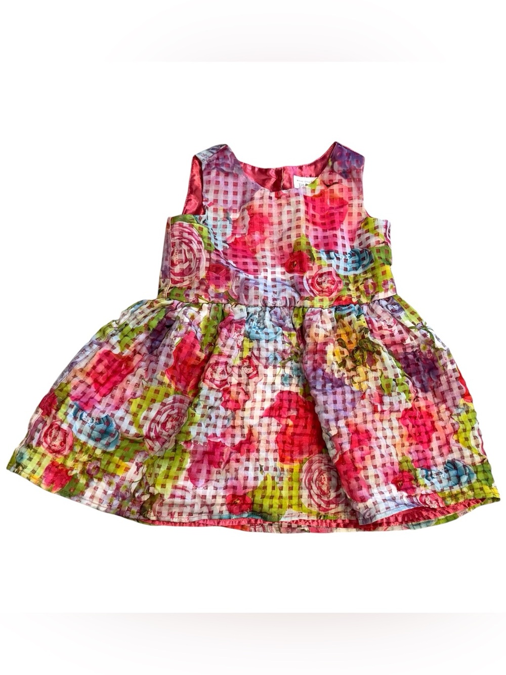 The Children’s Place Girls Dress 3T Pink Tulle Layered Party Dress Twirl